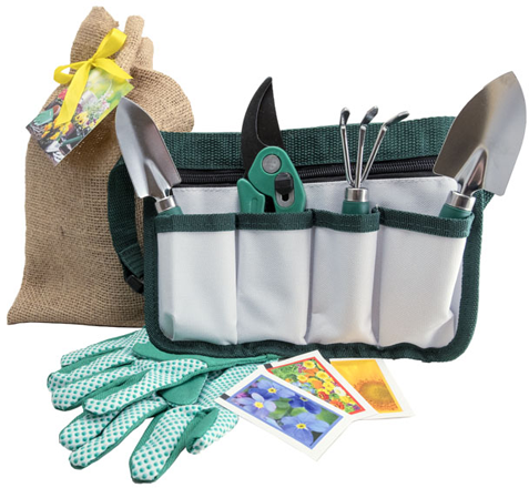 Kit du jardinier : ceinture porte-outils et outils - BCL Concept